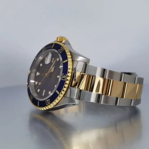 Cool Replica Rolex Submariner Date 16613 Caliber 3135 Automatic Movement 40mm Gold/steel Case Mens/unisex Watch - Image 7