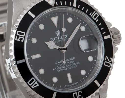 Incredible Fake Rolex Submariner Date 16610 Automatic Movement 40mm Steel Case Mens/unisex Watch - Image 3