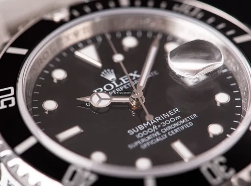 Incredible Fake Rolex Submariner Date 16610 Automatic Movement 40mm Steel Case Mens/unisex Watch - Image 9