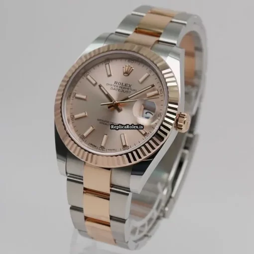 Quality Replica Rolex Datejust II 126331 Automatic Movement 41mm Gold/steel Case Mens/unisex Watch - Image 2