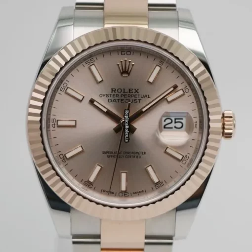 Quality Replica Rolex Datejust II 126331 Automatic Movement 41mm Gold/steel Case Mens/unisex Watch - Image 3