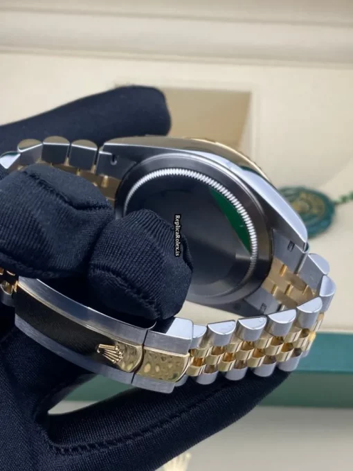 Fantastic Knockoff Rolex Sky-dweller 326933 Caliber 9001 Automatic Movement 42mm Gold/steel Case Mens/unisex Watch - Image 8