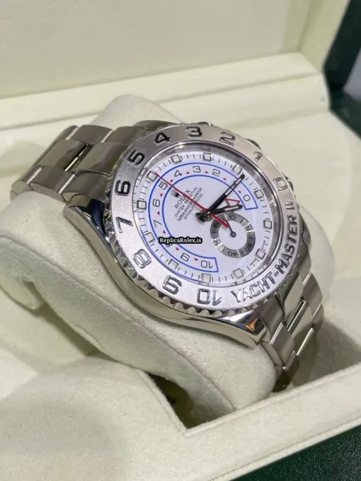 Ideal Replica Rolex Yacht-master II 116689 Caliber 4160 Automatic Movement 44mm White Gold Case Mens/unisex Watch