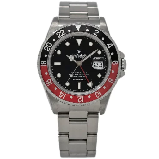 Exquisite Knockoff Rolex Gmt-master II 16710 Automatic Movement 40mm Steel Case Mens/unisex Watch - Image 2