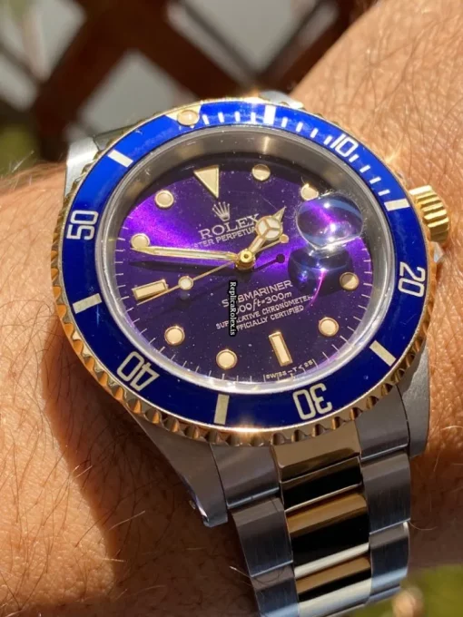 Unique Replica Rolex Submariner Date 16613 Caliber 3135 Automatic Movement 40mm Gold/steel Case Mens/unisex Watch - Image 15