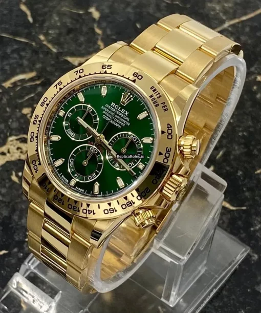 Suitable Fake Rolex Daytona 116508 Caliber 4130 Automatic Movement 40mm Yellow Gold Case Mens/unisex Watch - Image 3
