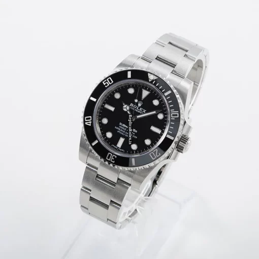Trustworthy Replica Rolex Submariner 114060 Caliber 3130 Automatic Movement 40mm Steel Case Mens/unisex Watch - Image 3