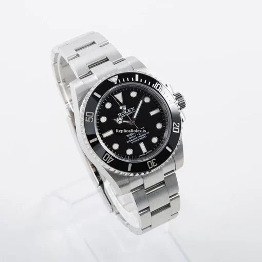 Trustworthy Replica Rolex Submariner 114060 Caliber 3130 Automatic Movement 40mm Steel Case Mens/unisex Watch - Image 4