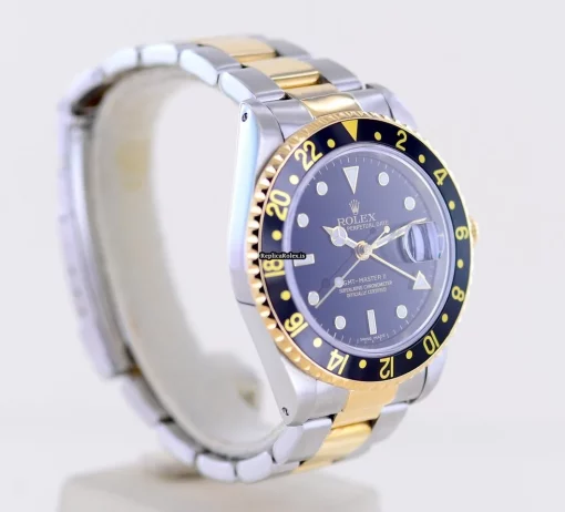 Incredible Copy Rolex Gmt-master II 16713 Caliber 3185 Automatic Movement 40mm Gold/steel Case Mens/unisex Watch - Image 11