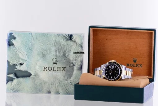 Incredible Copy Rolex Gmt-master II 16713 Caliber 3185 Automatic Movement 40mm Gold/steel Case Mens/unisex Watch - Image 2