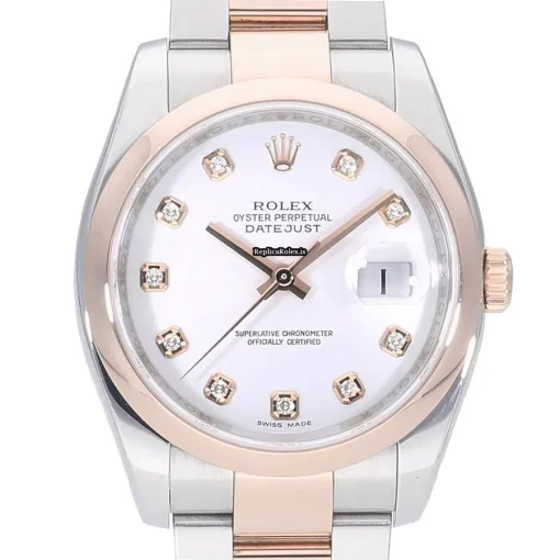 Mind-boggling Knockoff Rolex Datejust 116201g Caliber 3135 Automatic Movement 36mm Gold/steel Case Watch