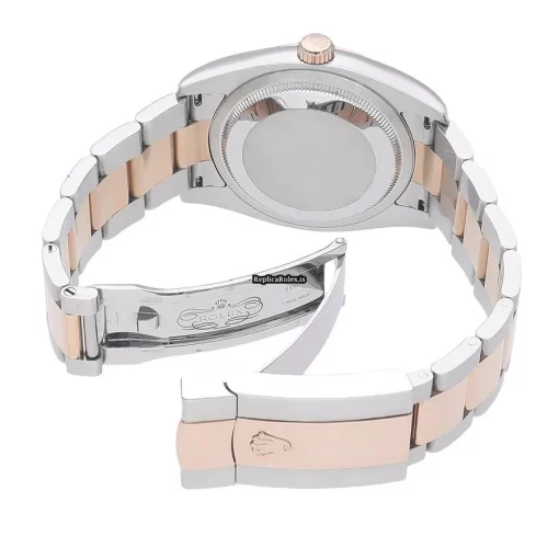 Mind-boggling Knockoff Rolex Datejust 116201g Caliber 3135 Automatic Movement 36mm Gold/steel Case Watch - Image 4