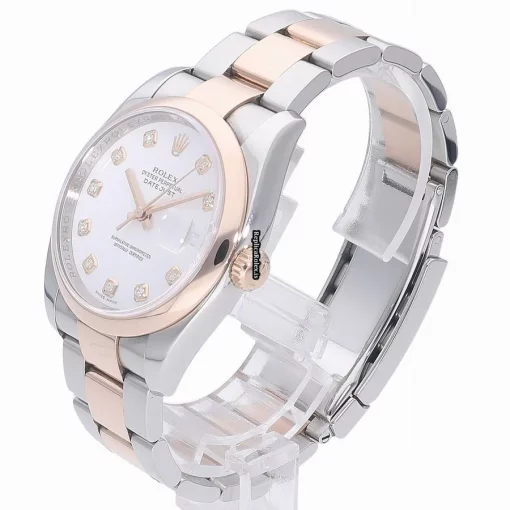 Mind-boggling Knockoff Rolex Datejust 116201g Caliber 3135 Automatic Movement 36mm Gold/steel Case Watch - Image 5