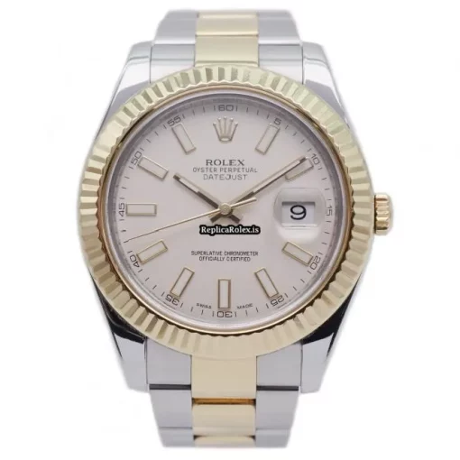 Design Replica Rolex Datejust II 116333 Automatic Movement 41mm Gold/steel Case Mens/unisex Watch