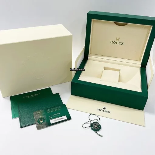 Swiss Fake Rolex Day-date 36 128349rbr Caliber 3255 Automatic Movement 36mm White Gold Case Watch - Image 7