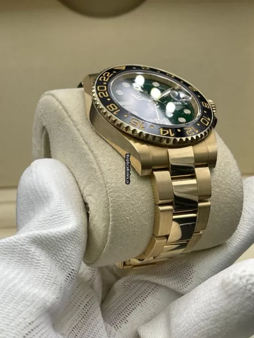Appealing Replica Rolex Gmt-master II 116718ln Caliber 3186 Automatic Movement 40mm Yellow Gold Case Mens/unisex Watch - Image 5
