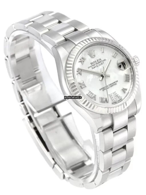 Ideal Copy Rolex Lady-datejust 178274 Caliber 2235 Automatic Movement 31mm Steel Case Womens Watch - Image 3