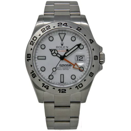 Pleasing Fake Rolex Explorer II 216570 Caliber 3187 Automatic Movement 42mm Steel Case Mens/unisex Watch - Image 2