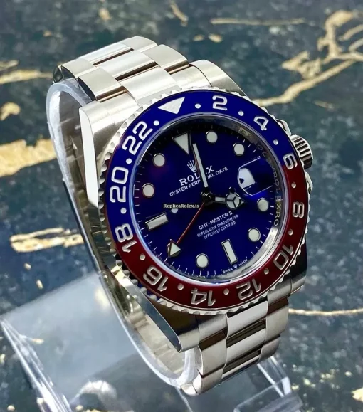 Lovely Replicas Rolex Gmt-master II 126719blro Caliber 3285 Automatic Movement 40mm White Gold Case Mens/unisex Watch - Image 12