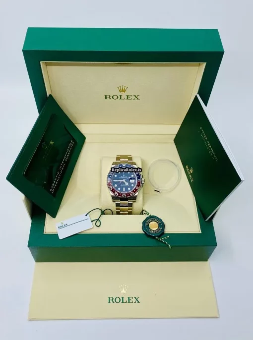 Lovely Replicas Rolex Gmt-master II 126719blro Caliber 3285 Automatic Movement 40mm White Gold Case Mens/unisex Watch - Image 2