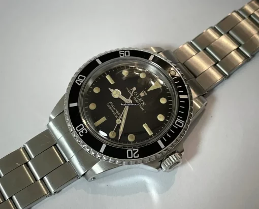 Well Made Replica Rolex Submariner 5513 Caliber 1520 Automatic Movement 40mm Steel Case Mens/unisex Watch - Image 5