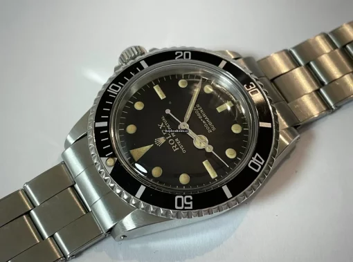 Well Made Replica Rolex Submariner 5513 Caliber 1520 Automatic Movement 40mm Steel Case Mens/unisex Watch - Image 6