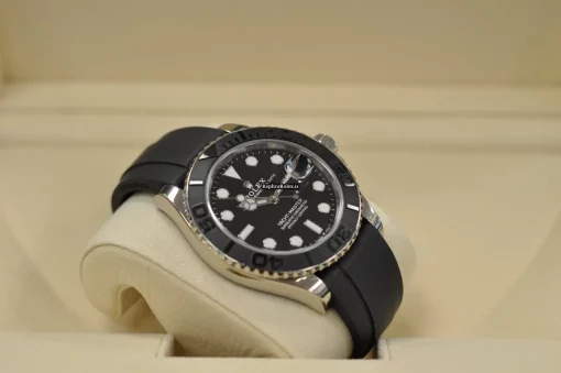 Nice Replica Rolex Yacht-master 42 226659 Caliber 3235 Automatic Movement 42mm White Gold Case Mens/unisex Watch - Image 2