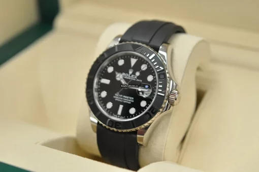 Nice Replica Rolex Yacht-master 42 226659 Caliber 3235 Automatic Movement 42mm White Gold Case Mens/unisex Watch - Image 7