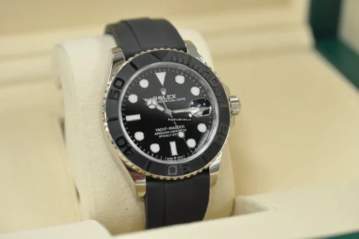 Nice Replica Rolex Yacht-master 42 226659 Caliber 3235 Automatic Movement 42mm White Gold Case Mens/unisex Watch - Image 8