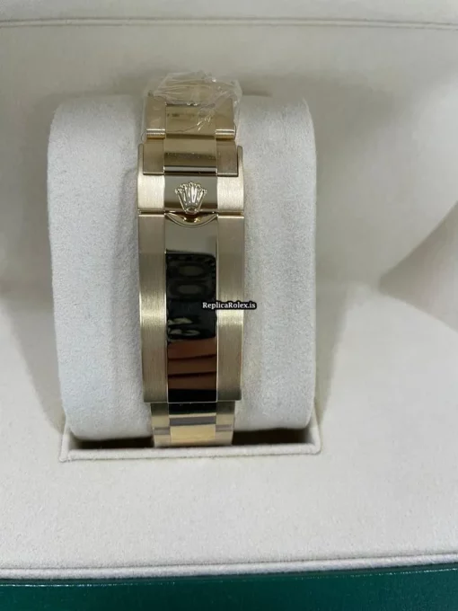 Great Fake Rolex Submariner Date 116618ln Caliber 3135 Automatic Movement 40mm Yellow Gold Case Mens/unisex Watch - Image 4