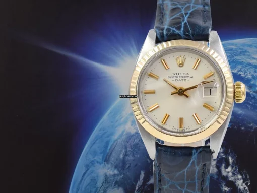 Superb Replica Rolex Lady-datejust 6917 Caliber 2030 Automatic Movement 26mm Gold/steel Case Womens Watch