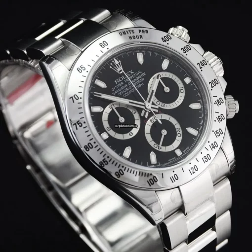 Swiss Replica Rolex Daytona 116520 Caliber 4130 Automatic Movement 40mm Steel Case Mens/unisex Watch - Image 10