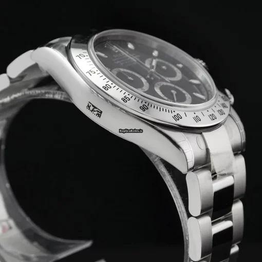 Swiss Replica Rolex Daytona 116520 Caliber 4130 Automatic Movement 40mm Steel Case Mens/unisex Watch - Image 12