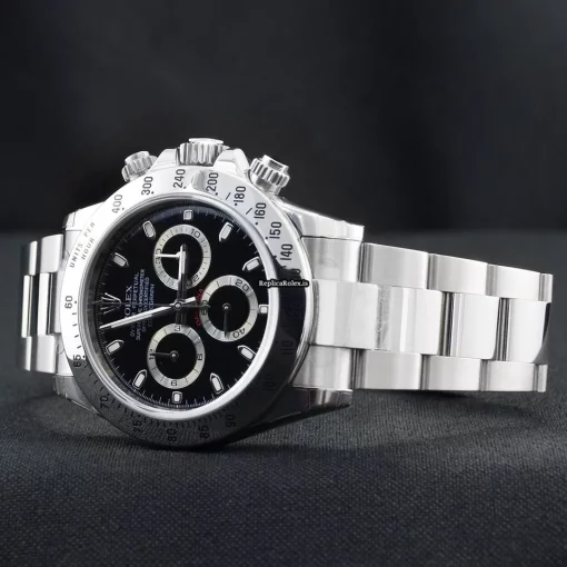 Swiss Replica Rolex Daytona 116520 Caliber 4130 Automatic Movement 40mm Steel Case Mens/unisex Watch - Image 3
