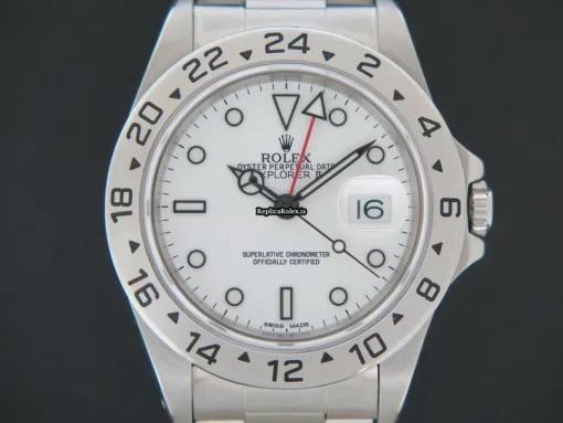 Affordable Fake Rolex Explorer II 16570 Automatic Movement 40mm Steel Case Mens/unisex Watch - Image 2