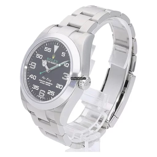 Design Replica Rolex Air King 116900 Caliber 3131 Automatic Movement 40mm Steel Case Watch - Image 5