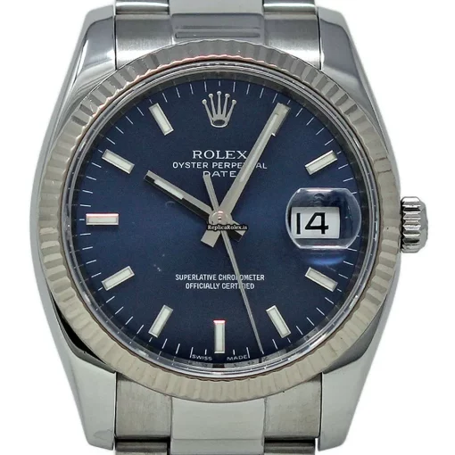 Amazing Clone Rolex Oyster Perpetual Date 115234 Caliber 3135 Automatic Movement 34mm Steel Case Womens Watch
