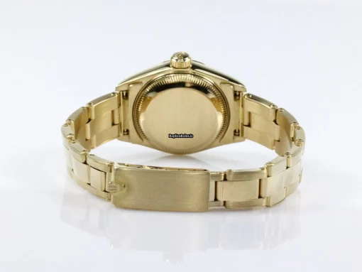 Exquisite Fake Rolex Lady-datejust 69178 Caliber 2135 Automatic Movement 26mm Yellow Gold Case Womens Watch - Image 11