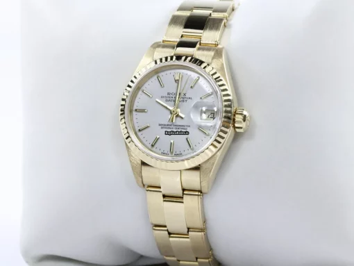 Exquisite Fake Rolex Lady-datejust 69178 Caliber 2135 Automatic Movement 26mm Yellow Gold Case Womens Watch - Image 6
