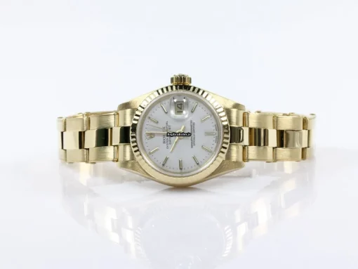 Exquisite Fake Rolex Lady-datejust 69178 Caliber 2135 Automatic Movement 26mm Yellow Gold Case Womens Watch - Image 9