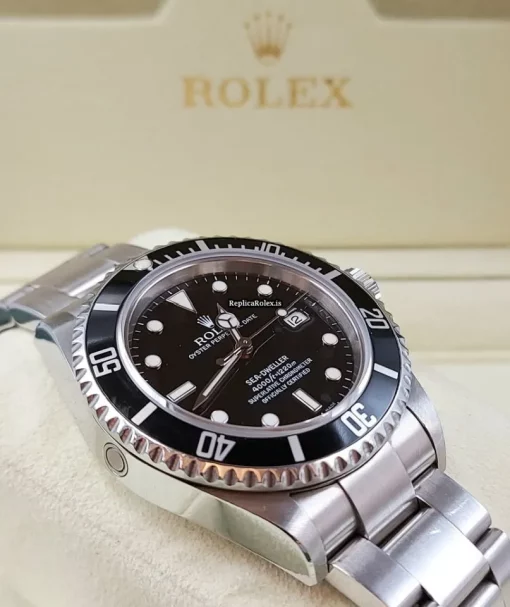 Fabulous Fake Rolex Sea-dweller 4000 16600 Caliber 3135 Automatic Movement 40mm Steel Case Mens/unisex Watch - Image 12