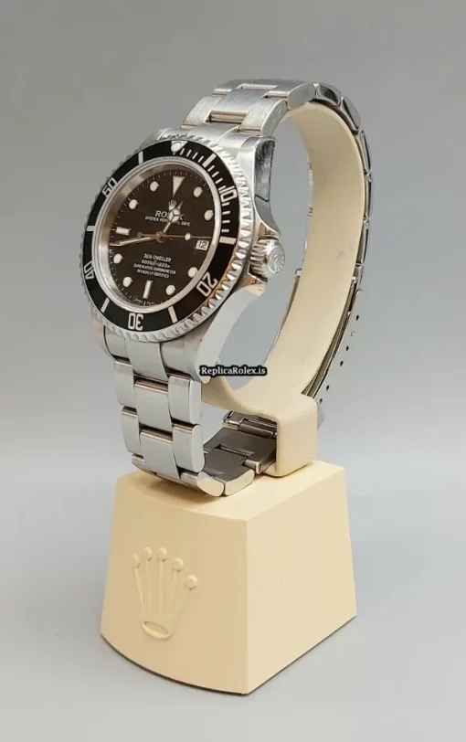 Fabulous Fake Rolex Sea-dweller 4000 16600 Caliber 3135 Automatic Movement 40mm Steel Case Mens/unisex Watch - Image 5