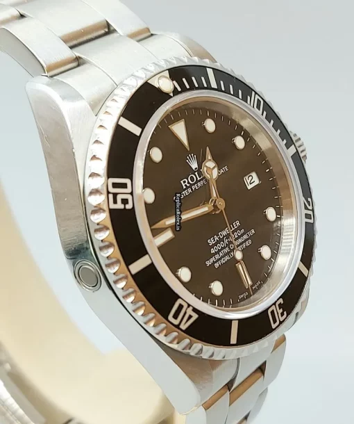 Fabulous Fake Rolex Sea-dweller 4000 16600 Caliber 3135 Automatic Movement 40mm Steel Case Mens/unisex Watch - Image 9