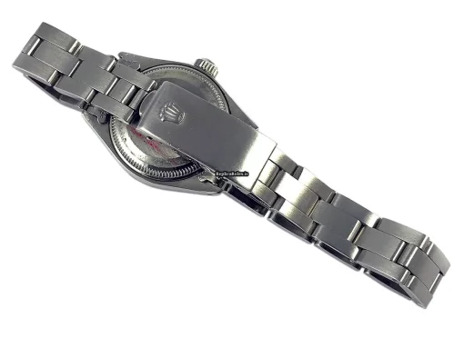 Neat Knockoff Rolex Oyster Perpetual Lady Date 6919 Caliber 2030 Automatic Movement 26mm Steel Case Womens Watch - Image 5