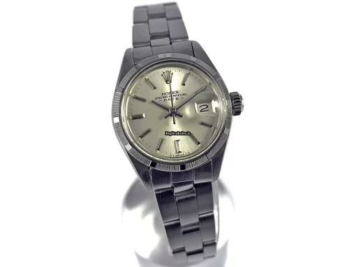 Neat Knockoff Rolex Oyster Perpetual Lady Date 6919 Caliber 2030 Automatic Movement 26mm Steel Case Womens Watch - Image 7