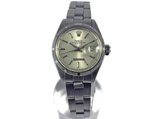 Neat Knockoff Rolex Oyster Perpetual Lady Date 6919 Caliber 2030 Automatic Movement 26mm Steel Case Womens Watch - Image 8