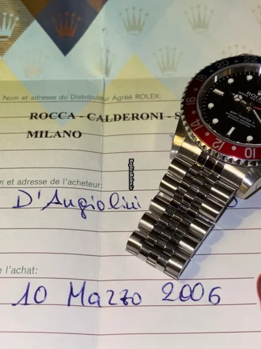 Special Replica Rolex Gmt-master II 16710 Caliber 3185 Automatic Movement 40mm Steel Case Mens/unisex Watch - Image 10