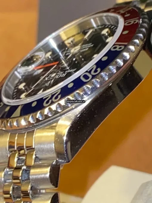 Special Replica Rolex Gmt-master II 16710 Caliber 3185 Automatic Movement 40mm Steel Case Mens/unisex Watch - Image 14