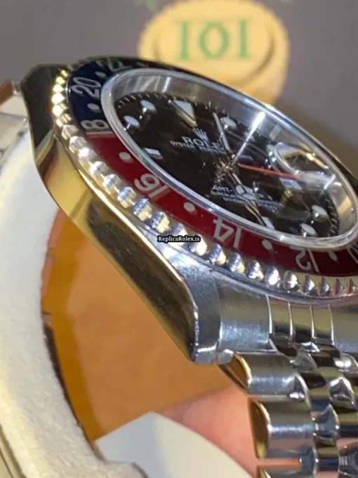 Special Replica Rolex Gmt-master II 16710 Caliber 3185 Automatic Movement 40mm Steel Case Mens/unisex Watch - Image 15