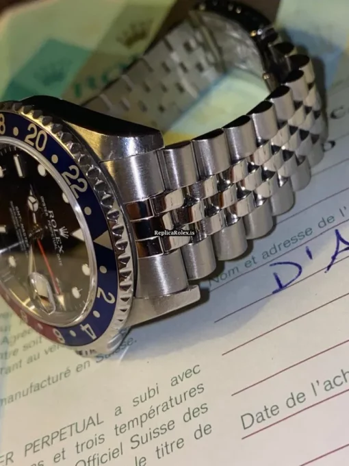 Special Replica Rolex Gmt-master II 16710 Caliber 3185 Automatic Movement 40mm Steel Case Mens/unisex Watch - Image 8